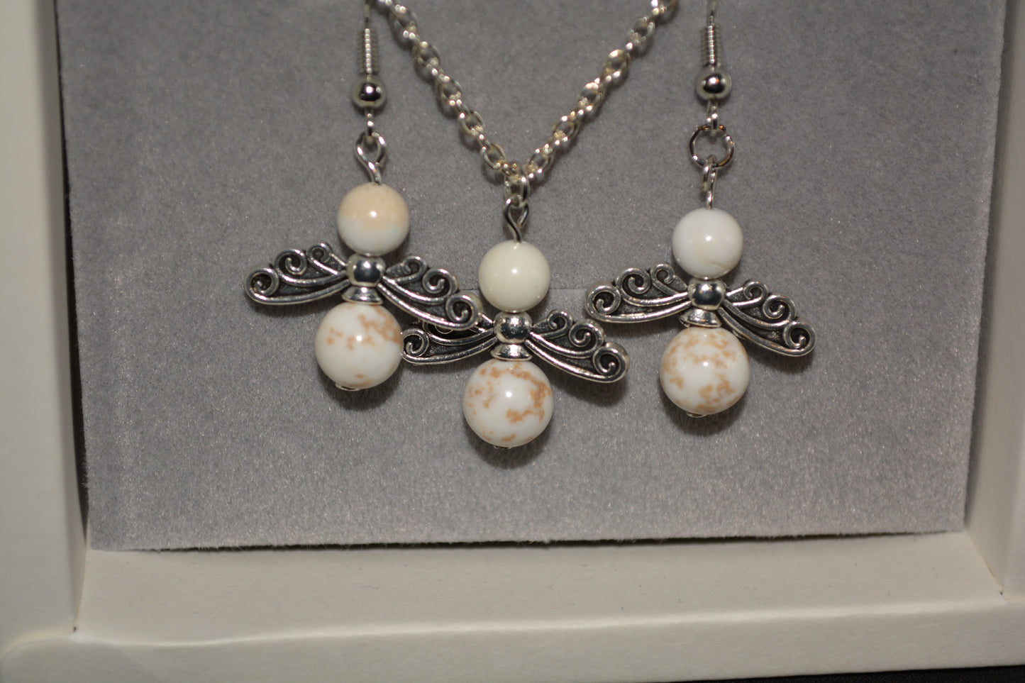 Angel Mystery Gift Set - White Turquoise